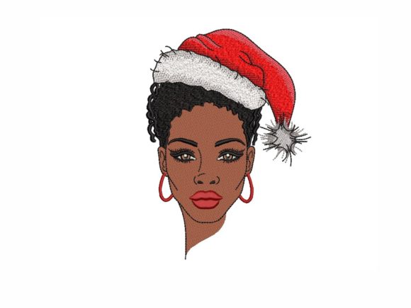 Christmas Black Woman Embroidery Review
