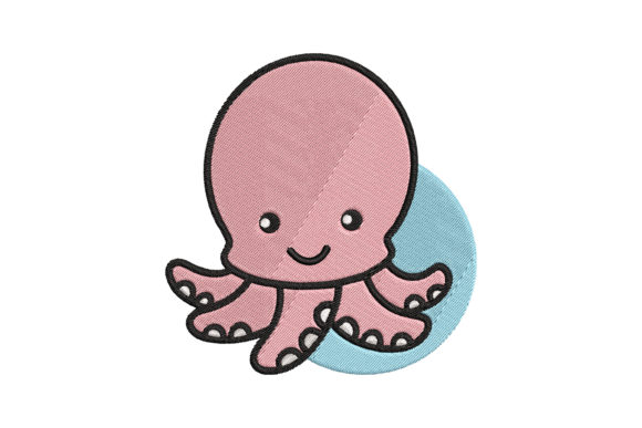 Cute Baby Animal Squid Cartoon Review