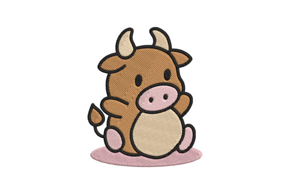 Cute Baby Cow Animal Review for Gift Makers
