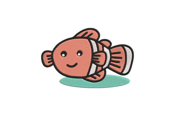 Cute Sea Animal Fish Embroidery Review