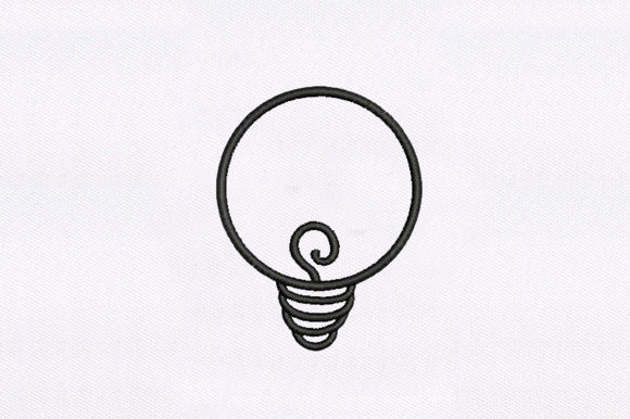 Electric Bulb Embroidery Design Review