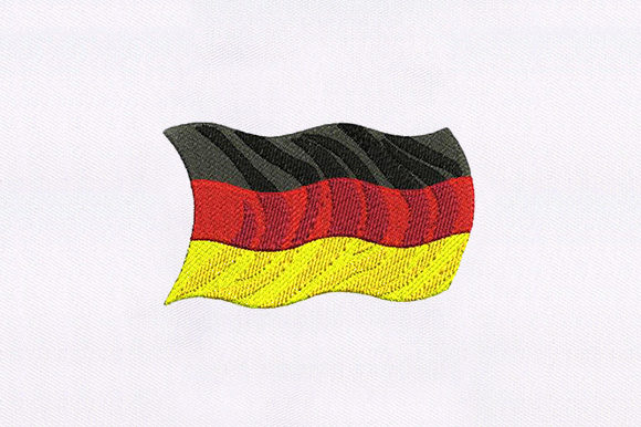 Great Germany Flag Embroidery Design Review