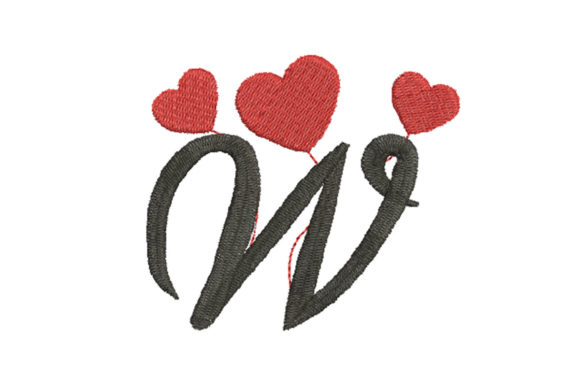 Heart Alphabet Letter W: A Designer's Review for Holiday Collections