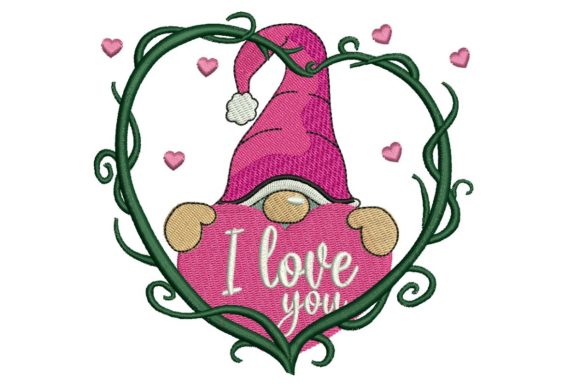 Love You Gnome Embroidery Review for Boutique Sweatshirts