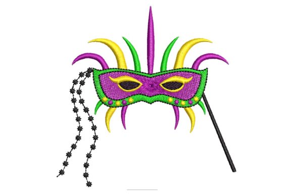 Mardi Gras Embroidered Mask Review
