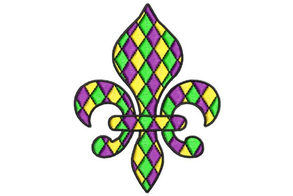 Mardi Gras Fleur De Lis Embroidery Review