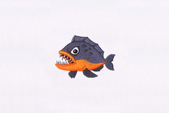 Piranha Fish Embroidery Design Review