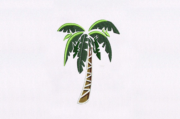 Restful Palm Tree Embroidery Review