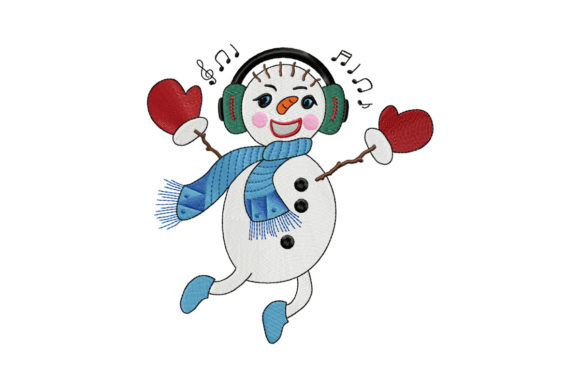 Snowman in Headphones Design Review