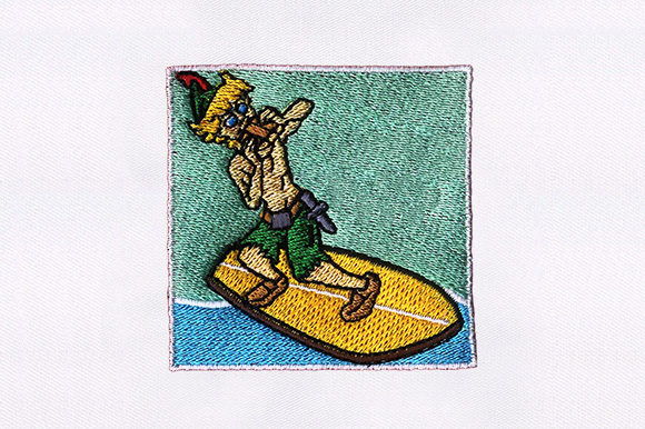 Surfing Boy Embroidery Design Review